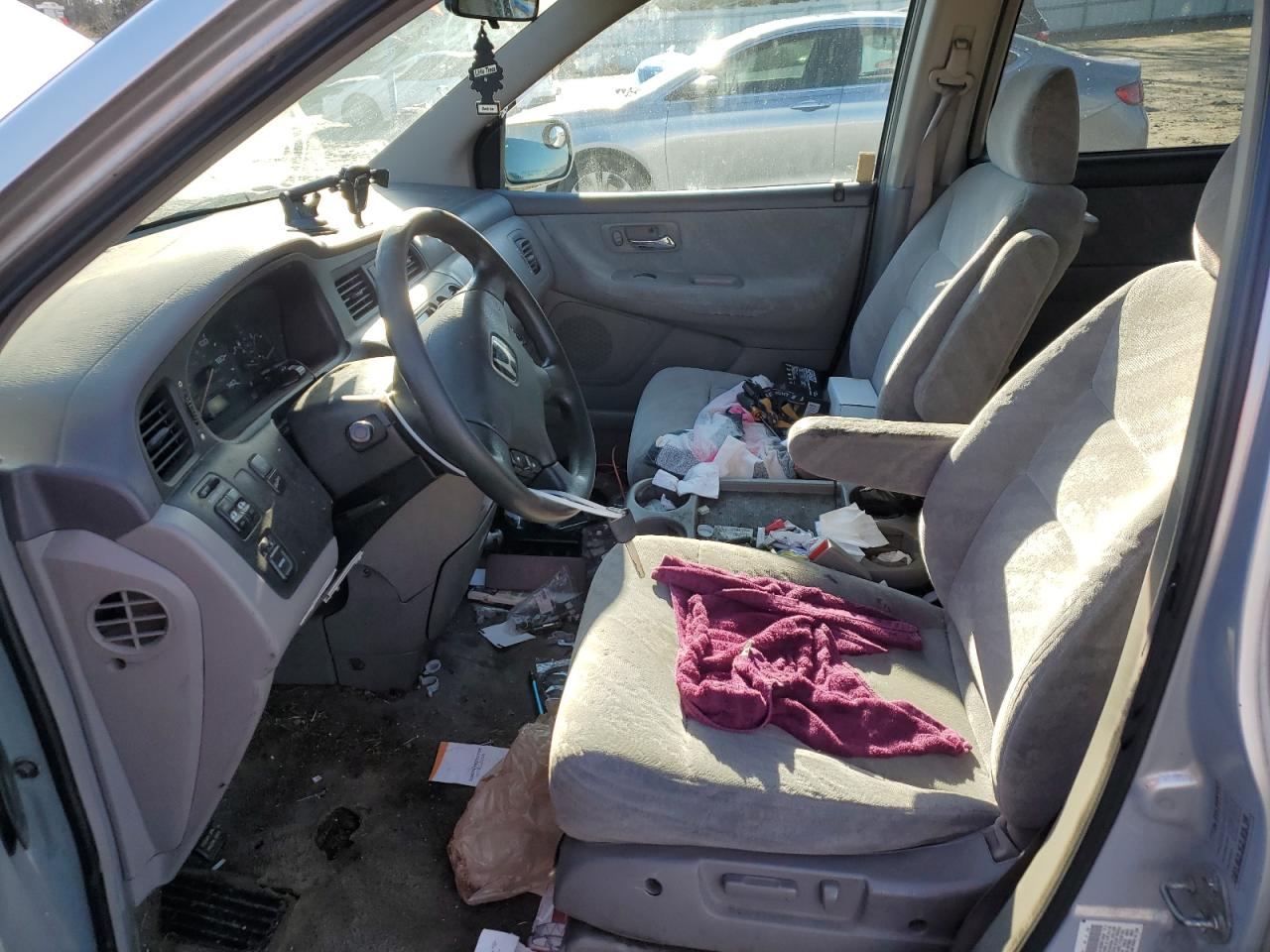 2003 Honda Odyssey VIN 5FNRL18623B147276 Copart auction photo, rear end / front end damage thumbnail 7