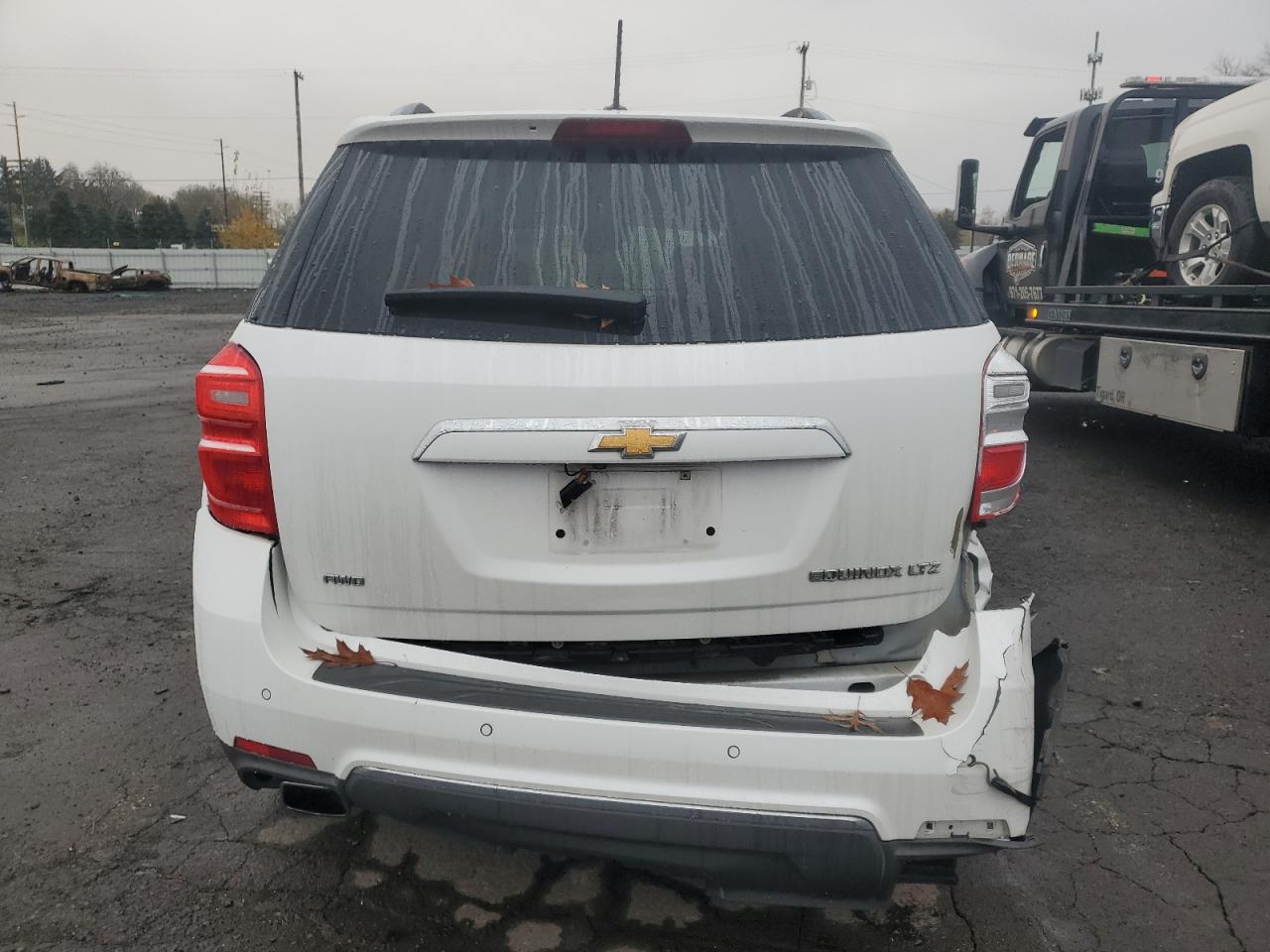 2016 Chevrolet Equinox VIN 2GNFLGE32G6176781 Copart auction photo, rear end damage thumbnail 6