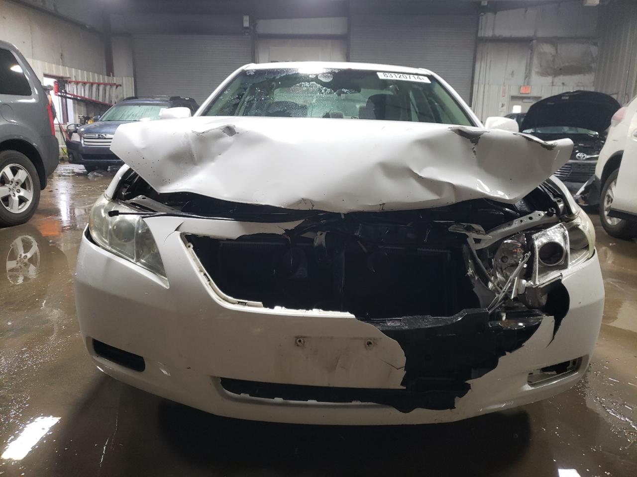 2008 Toyota Camry VIN 4T4BE46K68R040728 Copart auction photo, front end damage thumbnail 5