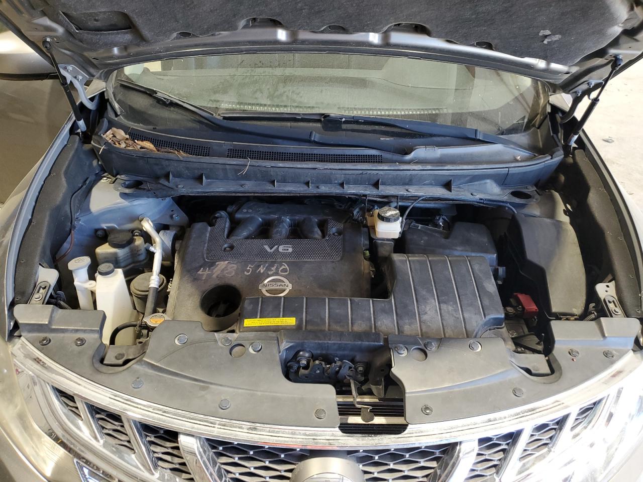 2011 Nissan Murano VIN JN8AZ1MU4BW061160 Copart auction photo, rear end / front end damage thumbnail 12