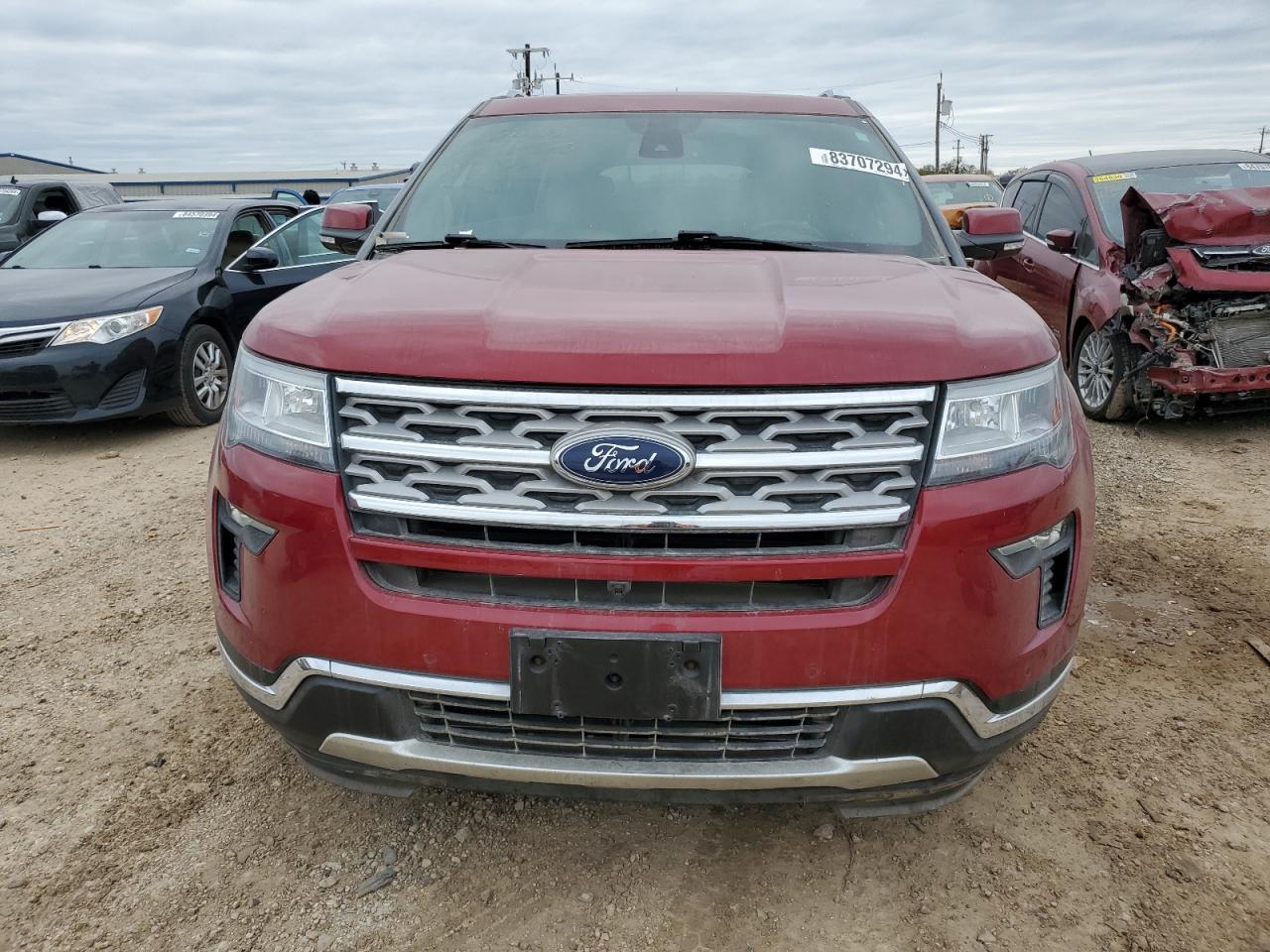 2019 Ford Explorer VIN 1FM5K7FH1KGA96037 Copart auction photo, all over damage thumbnail 5