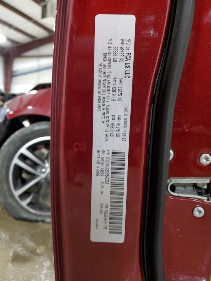 2019 Dodge Charger VIN 2C3CDXJG3KH542332 Copart auction photo, front end damage thumbnail 12