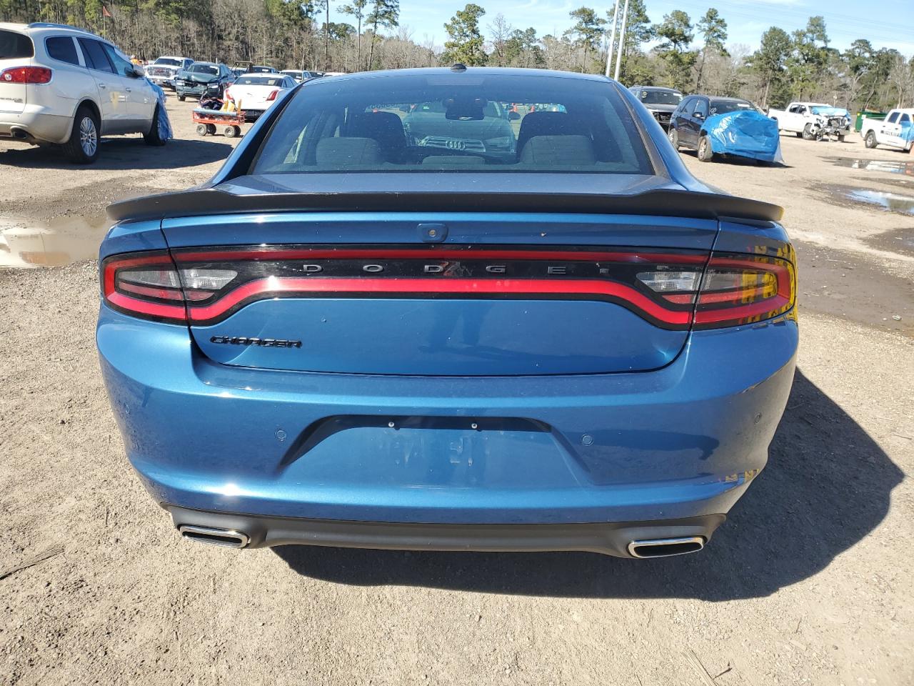 2021 Dodge Charger VIN 2C3CDXBGXMH544984 Copart auction photo, side damage thumbnail 6