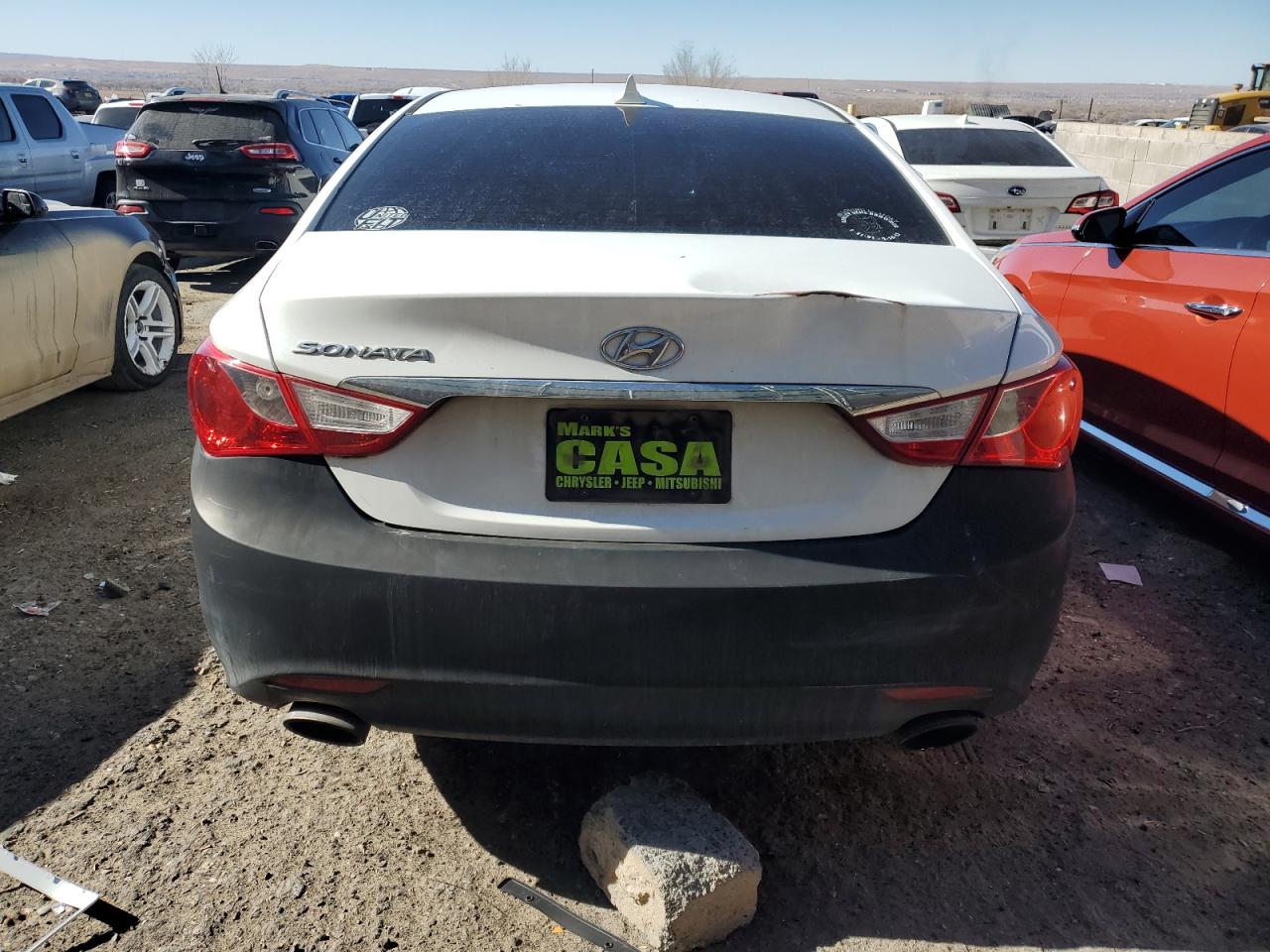 2011 Hyundai Sonata VIN 5NPEC4AC0BH008554 Copart auction photo, side damage thumbnail 6