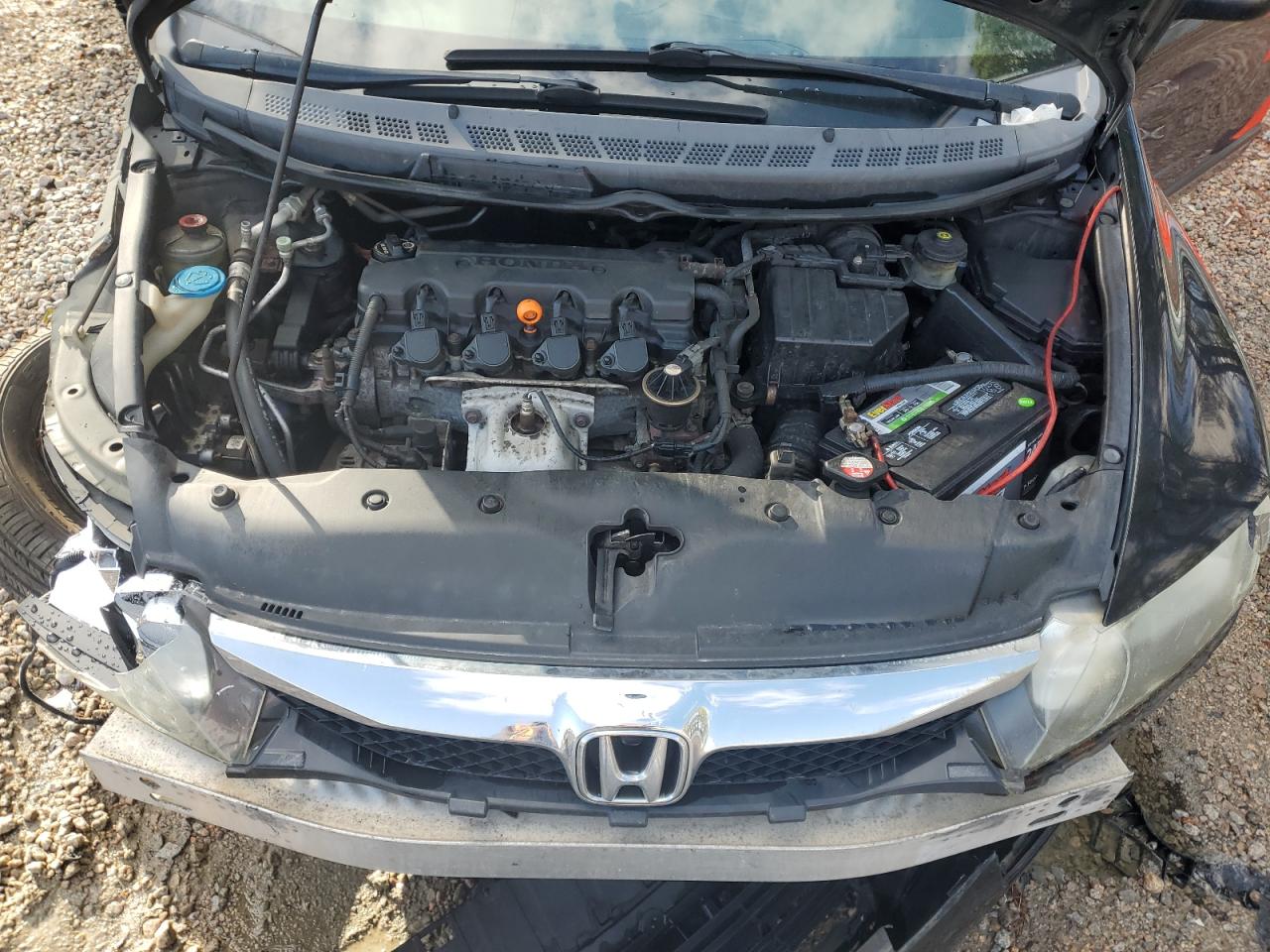 2009 Honda Civic VIN 2HGFA16589H309631 Copart auction photo, front end damage thumbnail 12