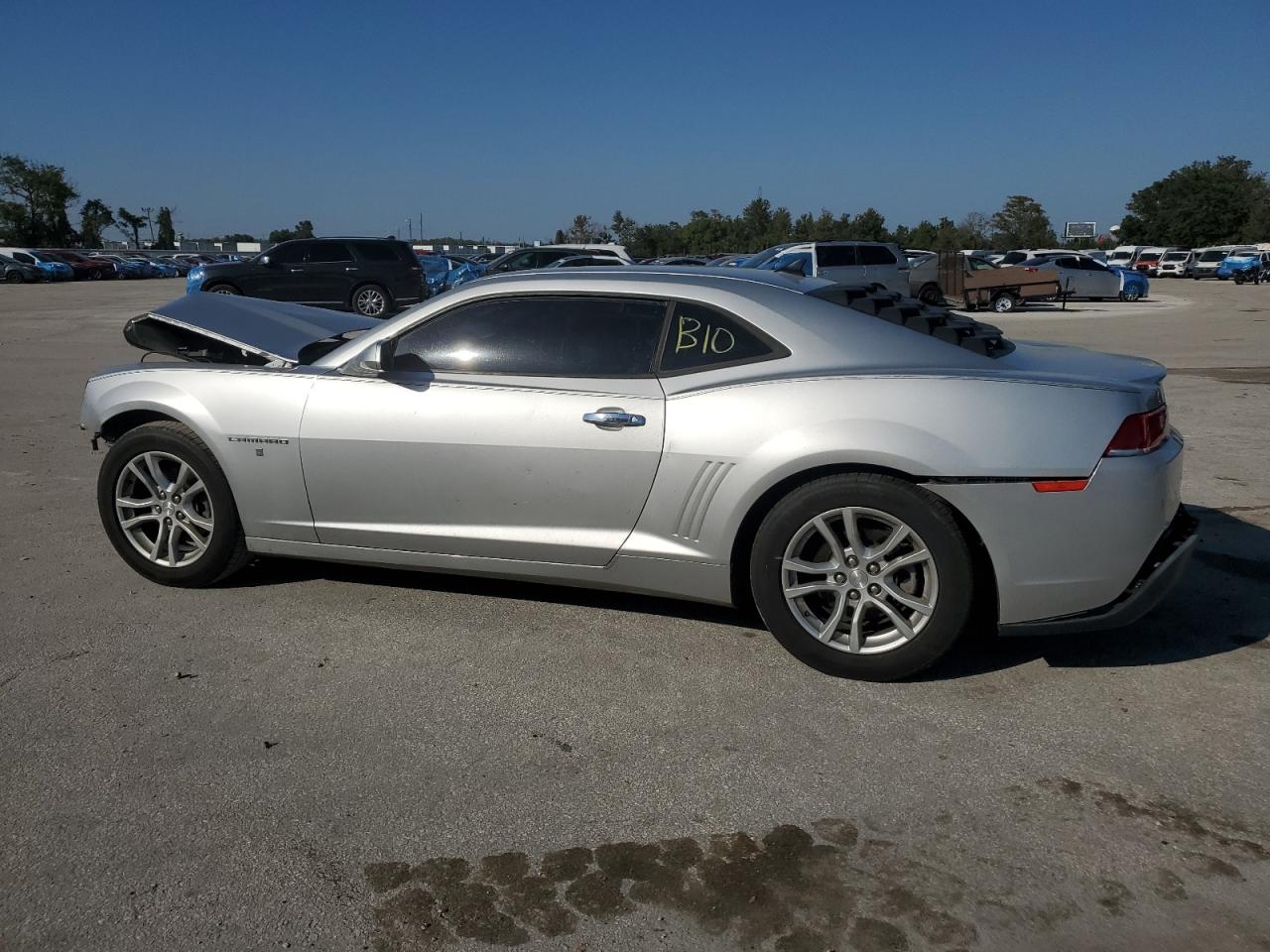2015 Chevrolet Camaro VIN 2G1FB1E3XF9210528 Copart auction photo, front end / rear end damage thumbnail 2