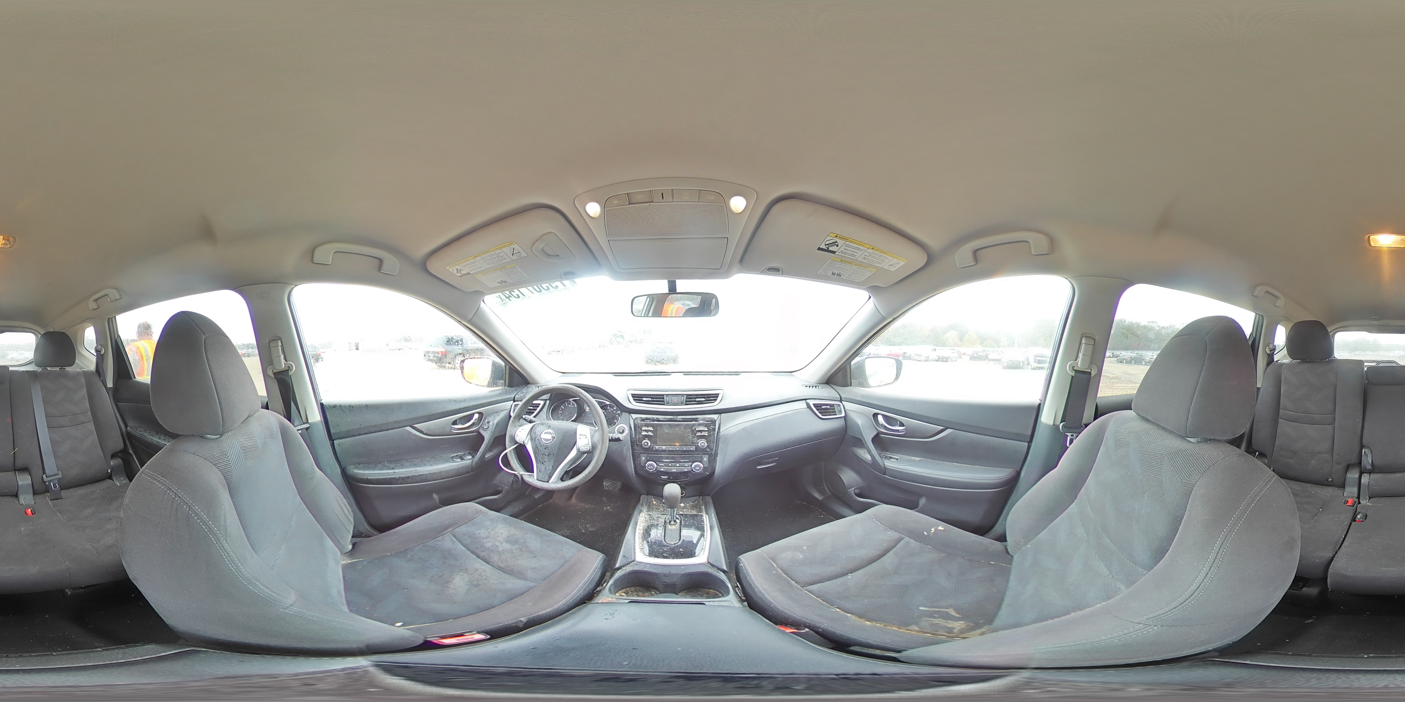 2015 Nissan Rogue VIN KNMAT2MV4FP524751 Copart auction photo, front end / minor dent/scratches damage thumbnail 14