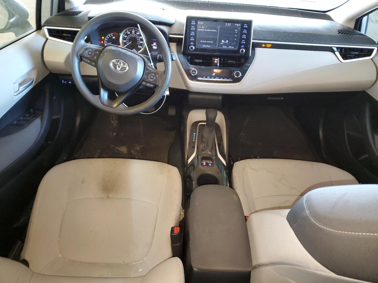 2020 Toyota Corolla VIN JTDEPRAEXLJ025292 Copart auction photo, front end / side damage thumbnail 8