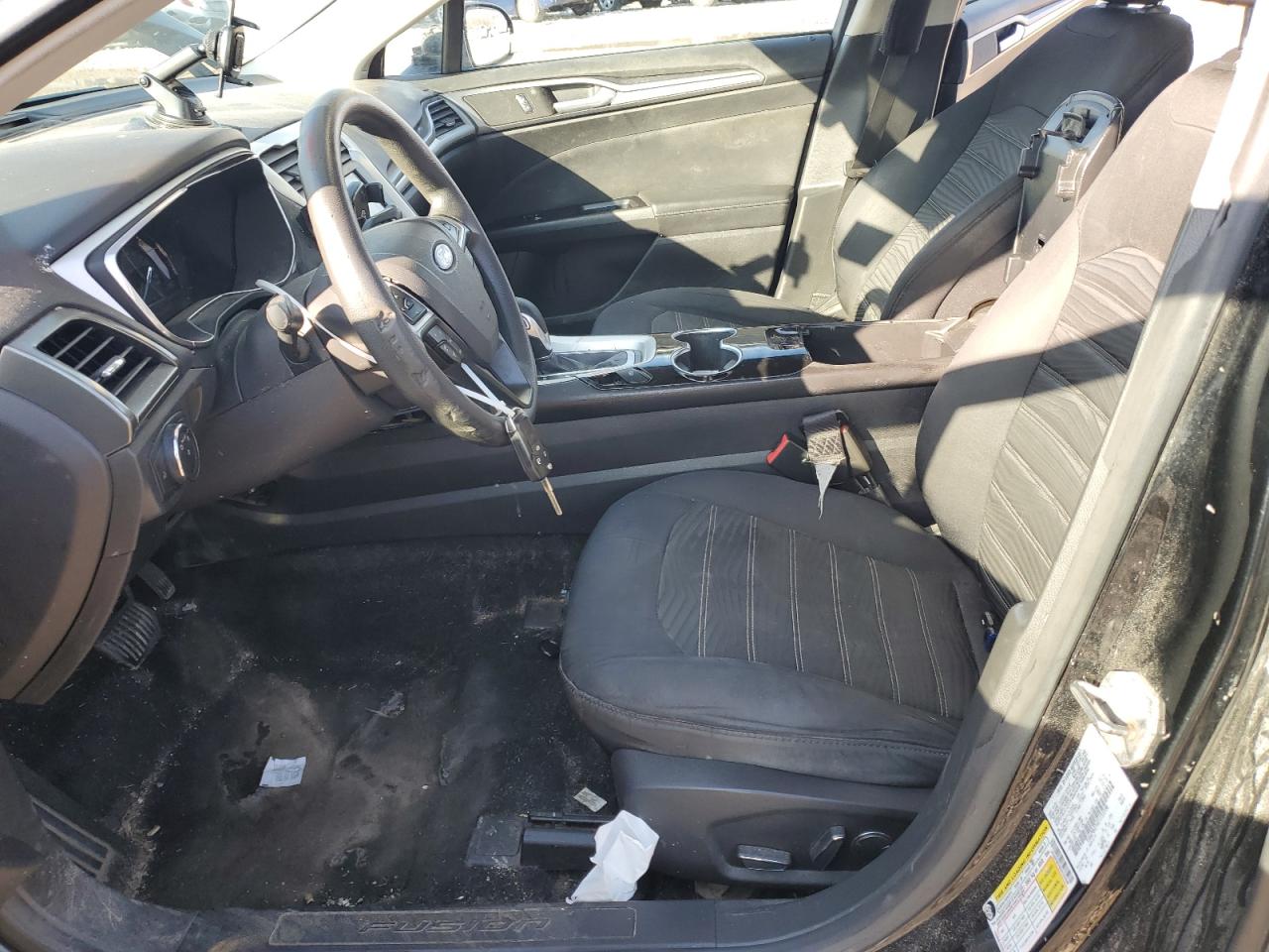 2016 Ford Fusion VIN 1FA6P0H76G5133338 Copart auction photo, front end / side damage thumbnail 7