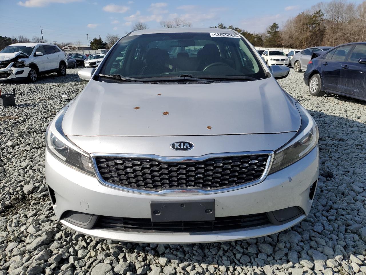 2017 KIA Forte VIN 3KPFL4A7XHE124252 Copart auction photo, rear end / minor dent/scratches damage thumbnail 5