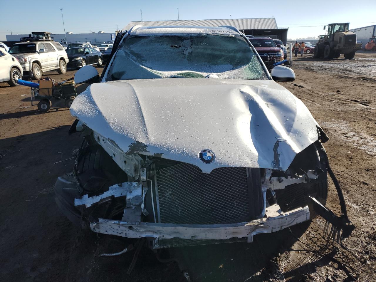 2015 BMW X5 VIN 5UXKR6C51F0J75616 Copart auction photo, rollover damage thumbnail 5