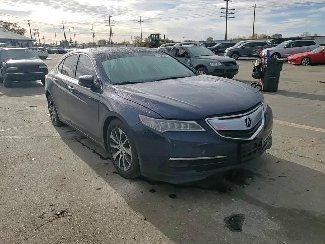 2015 Acura TLX VIN 19UUB1F35FA008988 Copart auction photo, side / undercarriage damage thumbnail 10