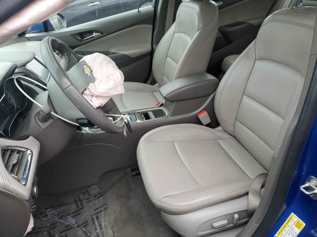 2017 Chevrolet Cruze VIN 1G1BF5SMXH7168521 Copart auction photo, front end / side damage thumbnail 7