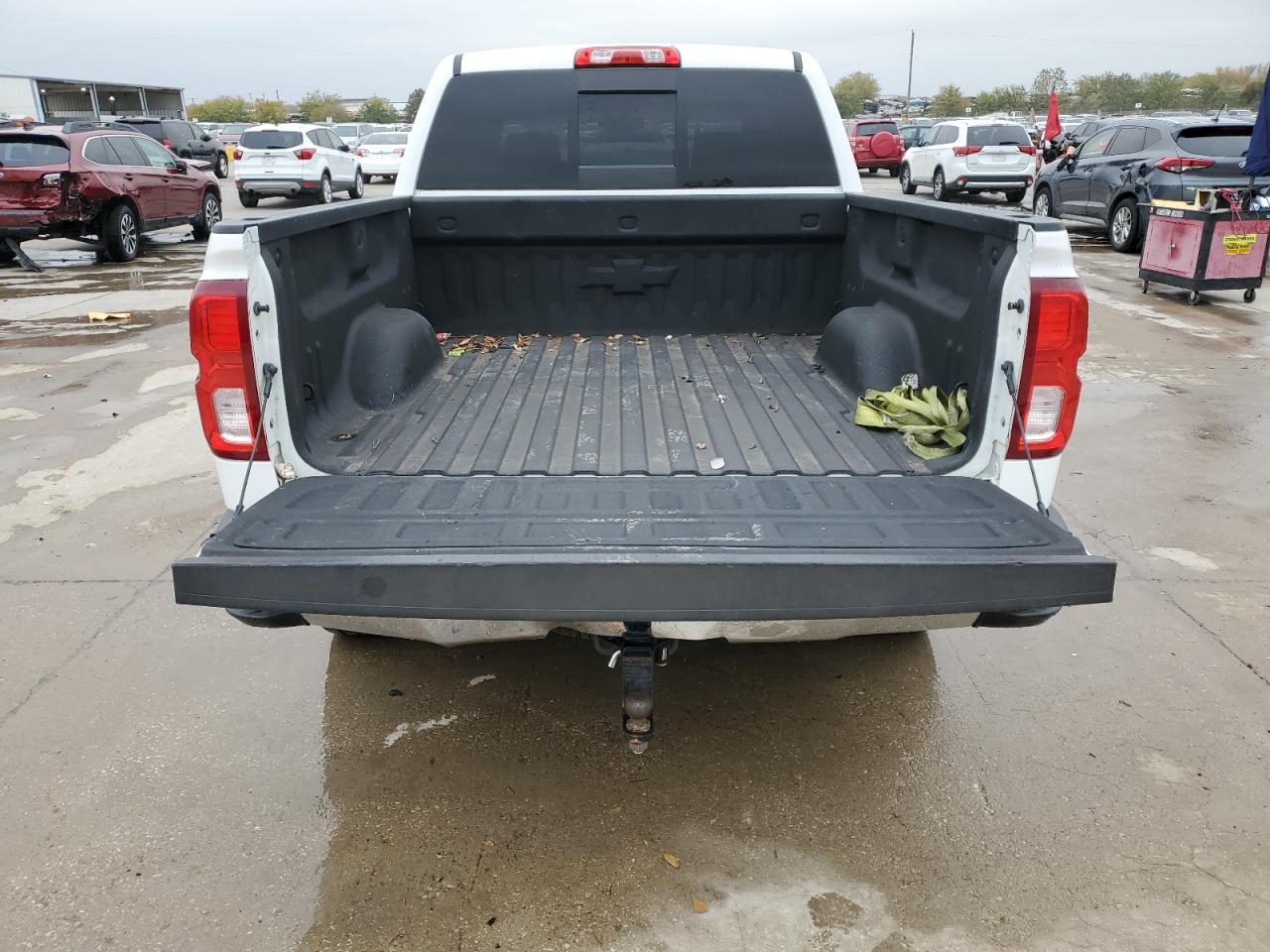 2018 Chevrolet Silverado VIN 3GCUKSEC4JG466182 Copart auction photo, front end / rear end damage thumbnail 6