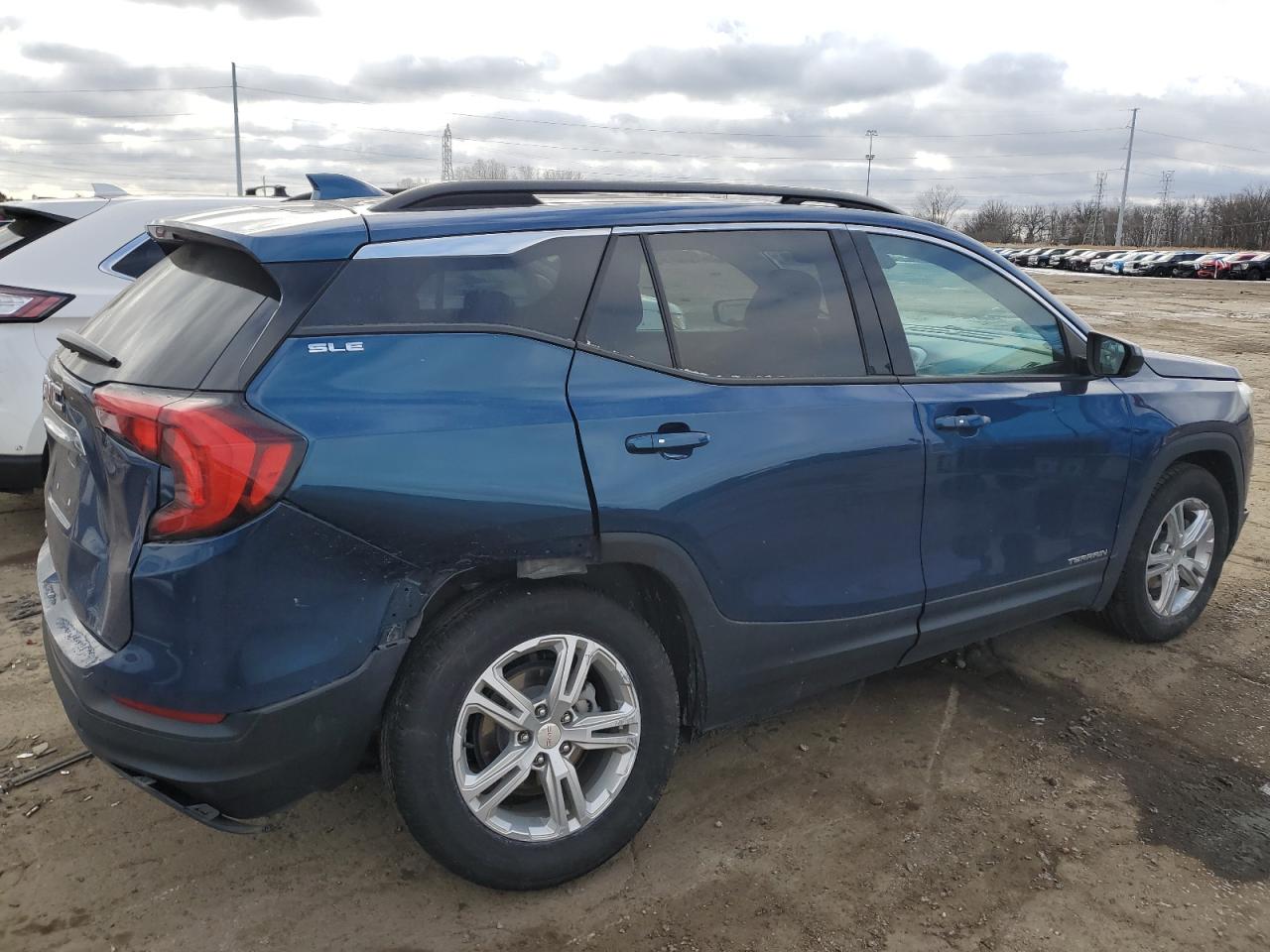 2019 GMC Terrain VIN 3GKALMEV3KL353656 Copart auction photo, rear end / front end damage thumbnail 3