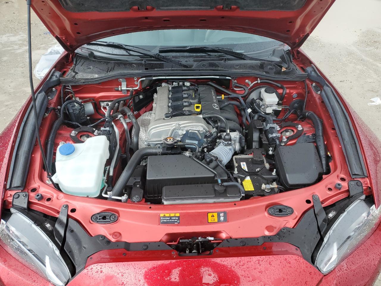 2022 Mazda MX-5 VIN JM1NDAM70N0500240 Copart auction photo, rear end / minor dent/scratches damage thumbnail 11