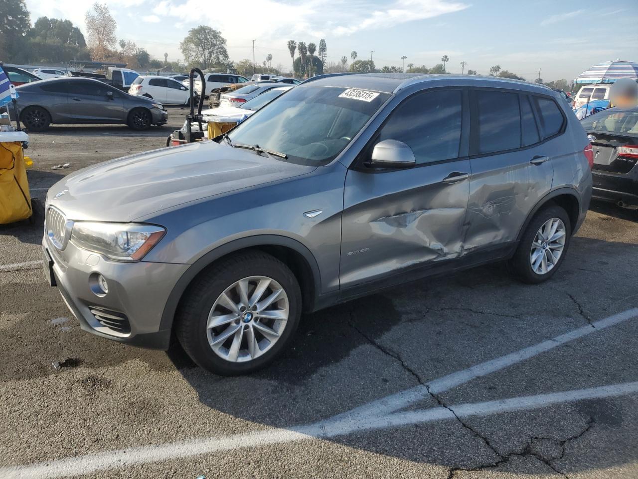 2017 BMW X3 VIN 5UXWZ7C55H0T43879