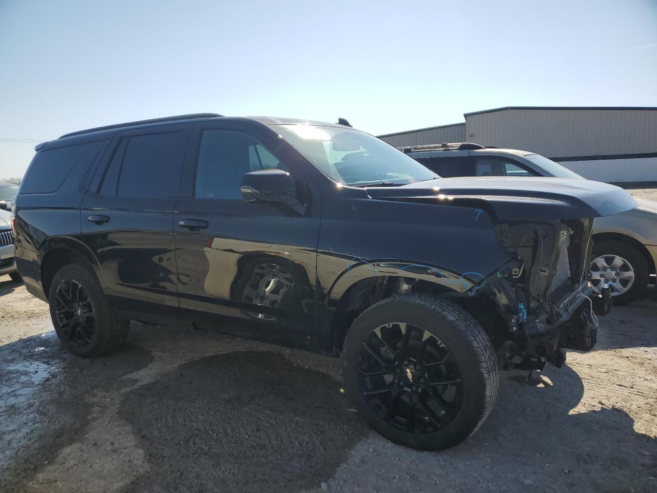2022 Chevrolet Tahoe VIN 1GNSKNKD5NR345986 Copart auction photo, front end damage thumbnail 4