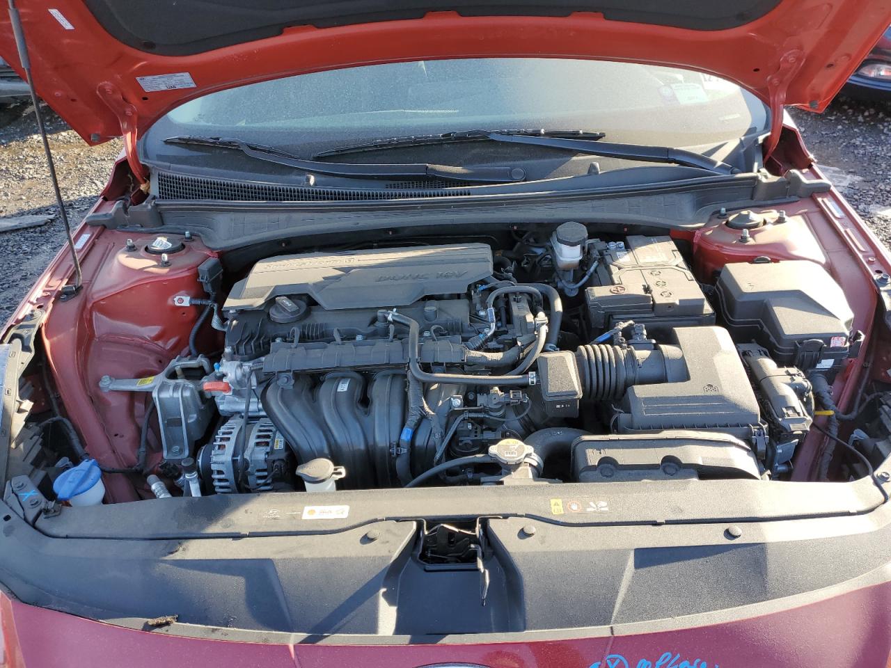 2023 Hyundai Elantra VIN KMHLL4AG8PU454129 Copart auction photo, rear end damage thumbnail 11