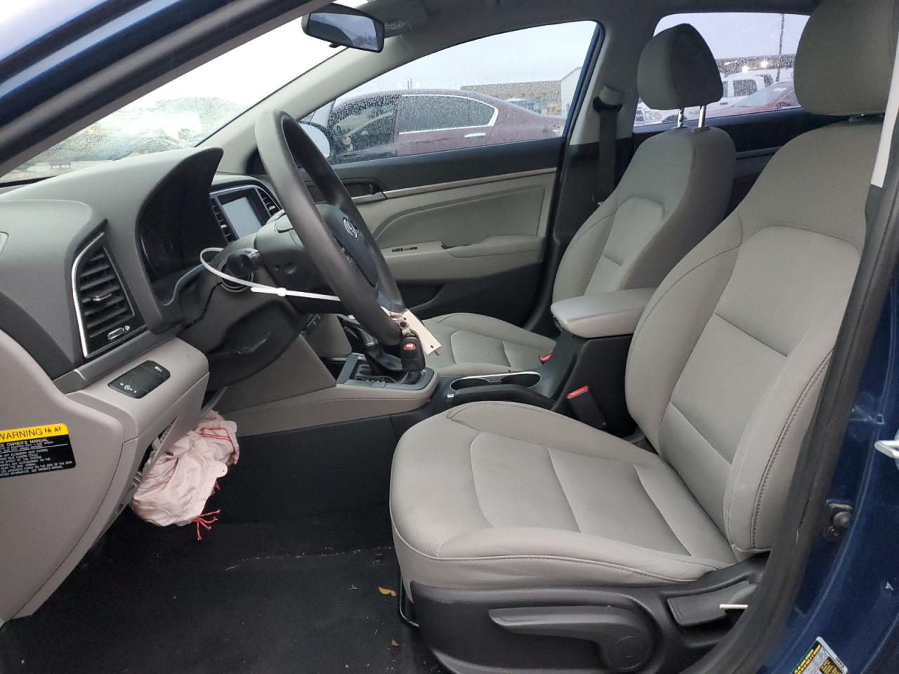 2017 Hyundai Elantra VIN 5NPD84LF9HH117396 Copart auction photo, all over damage thumbnail 7