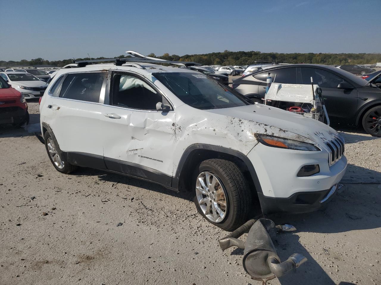 2014 Jeep Grand Cherokee VIN 1C4PJLDS6EW144035 Copart auction photo, all over damage thumbnail 4
