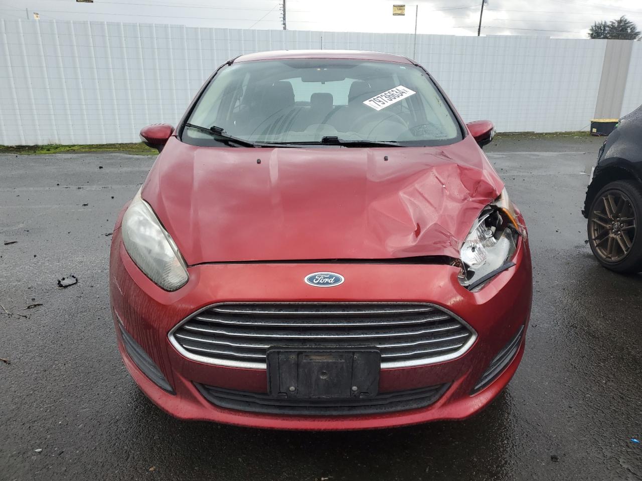 2014 Ford Fiesta VIN 3FADP4EJXEM103233 Copart auction photo, front end / side damage thumbnail 5