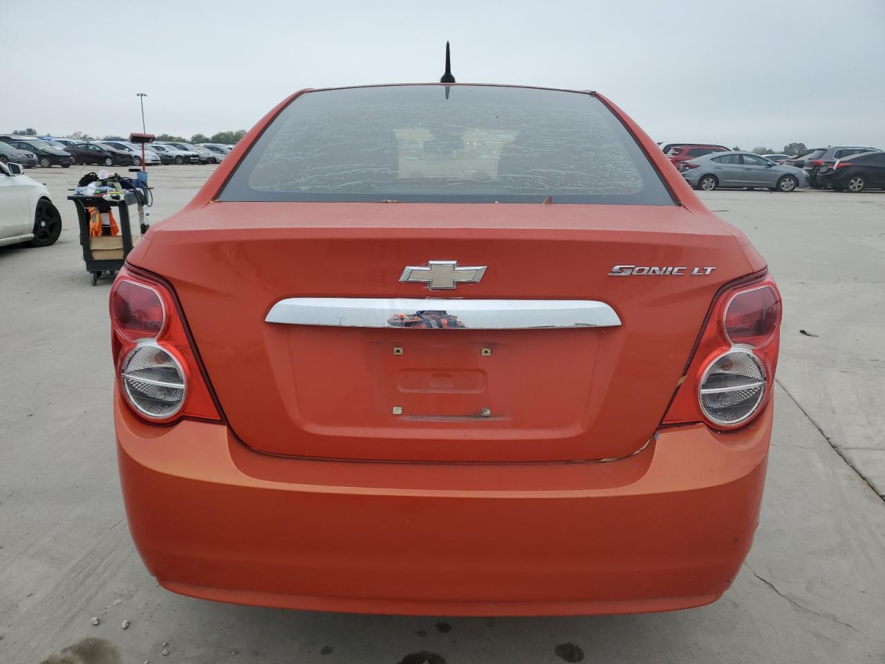 2013 Chevrolet Sonic VIN 1G1JC5SH5D4119102 Copart auction photo, normal wear damage thumbnail 6