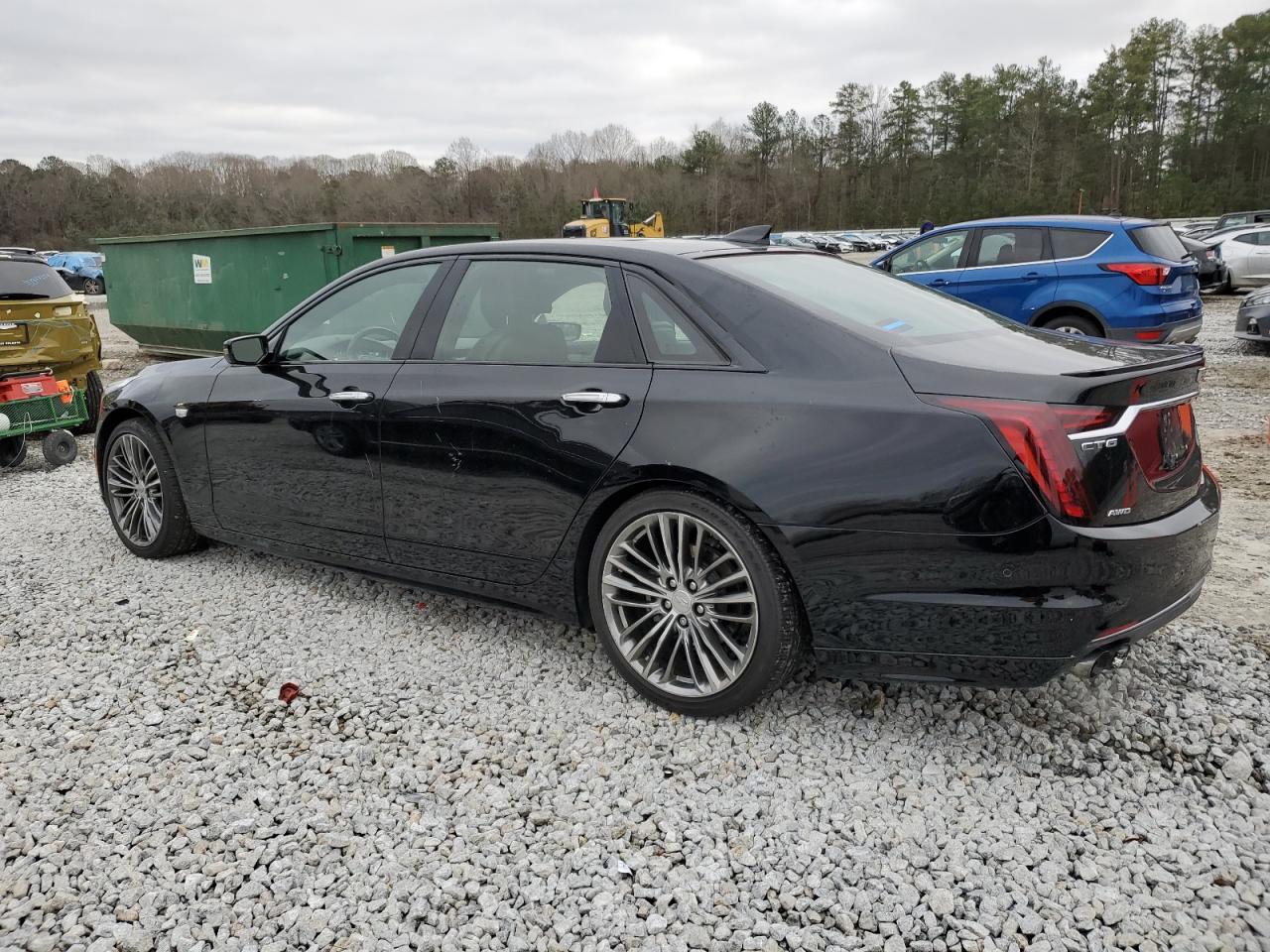 2019 Cadillac CT6 VIN 1G6KN5R62KU146073 Copart auction photo, burn / side damage thumbnail 2