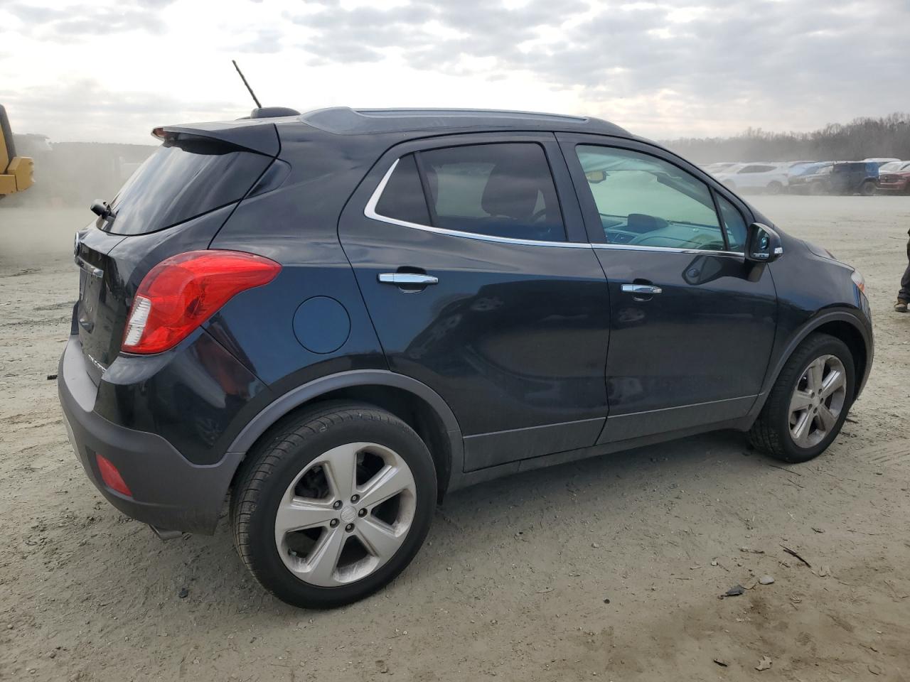 2015 Buick Encore VIN KL4CJESB2FB181700 Copart auction photo, front end / side damage thumbnail 3