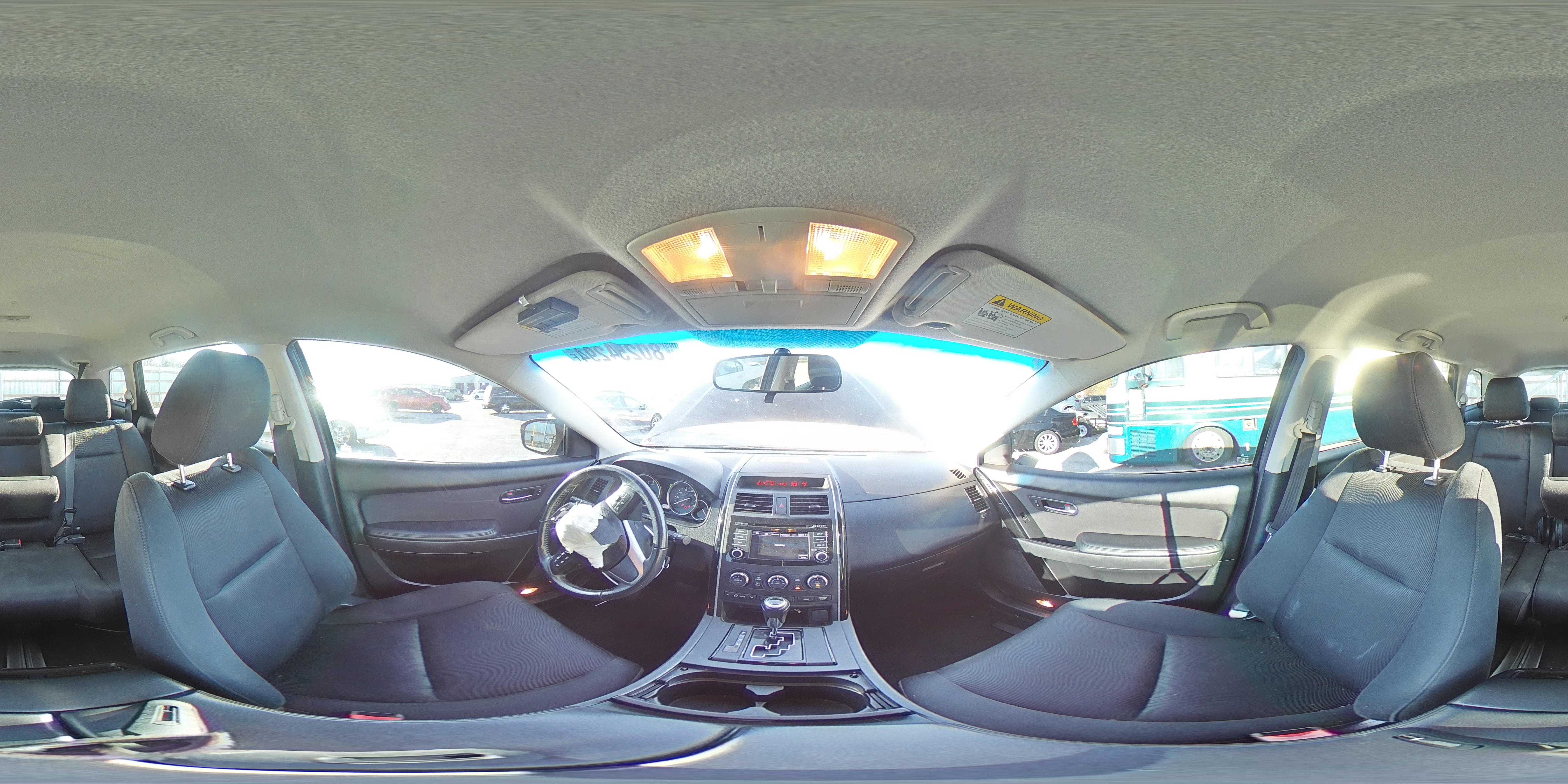 2015 Mazda CX-9 VIN JM3TB3BV9F0465197 Copart auction photo, front end / side damage thumbnail 13