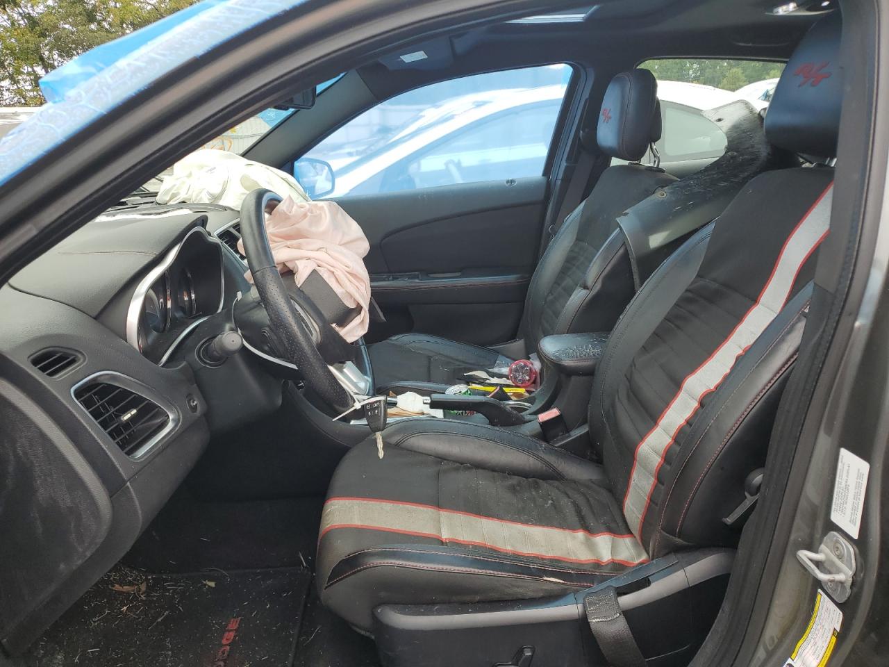 2012 Dodge Avenger VIN 1C3CDZBG1CN121339 Copart auction photo, front end / water/flood damage thumbnail 7