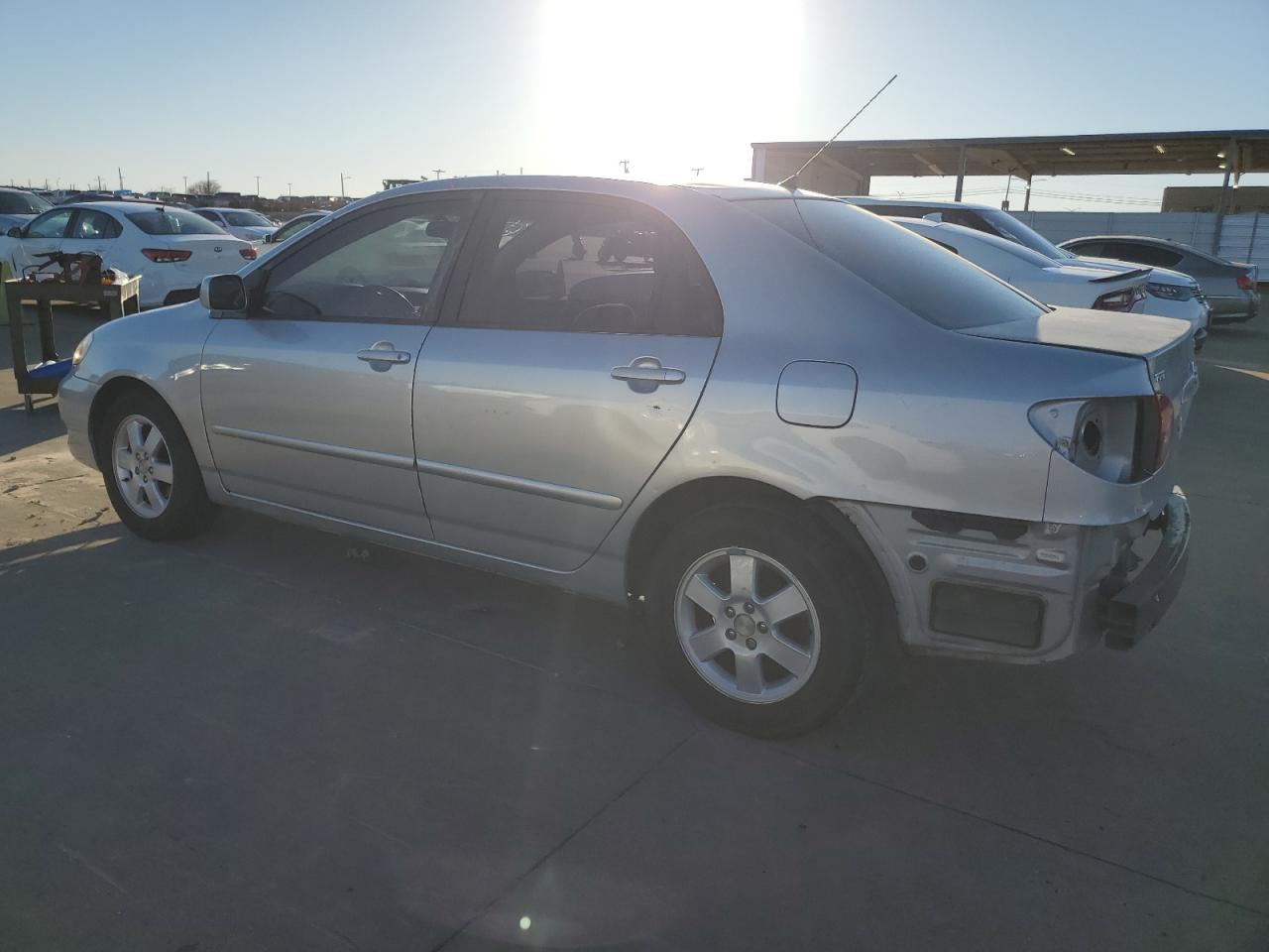2006 Toyota Corolla VIN 1NXBR32E36Z594959 Copart auction photo, rear end / side damage thumbnail 2