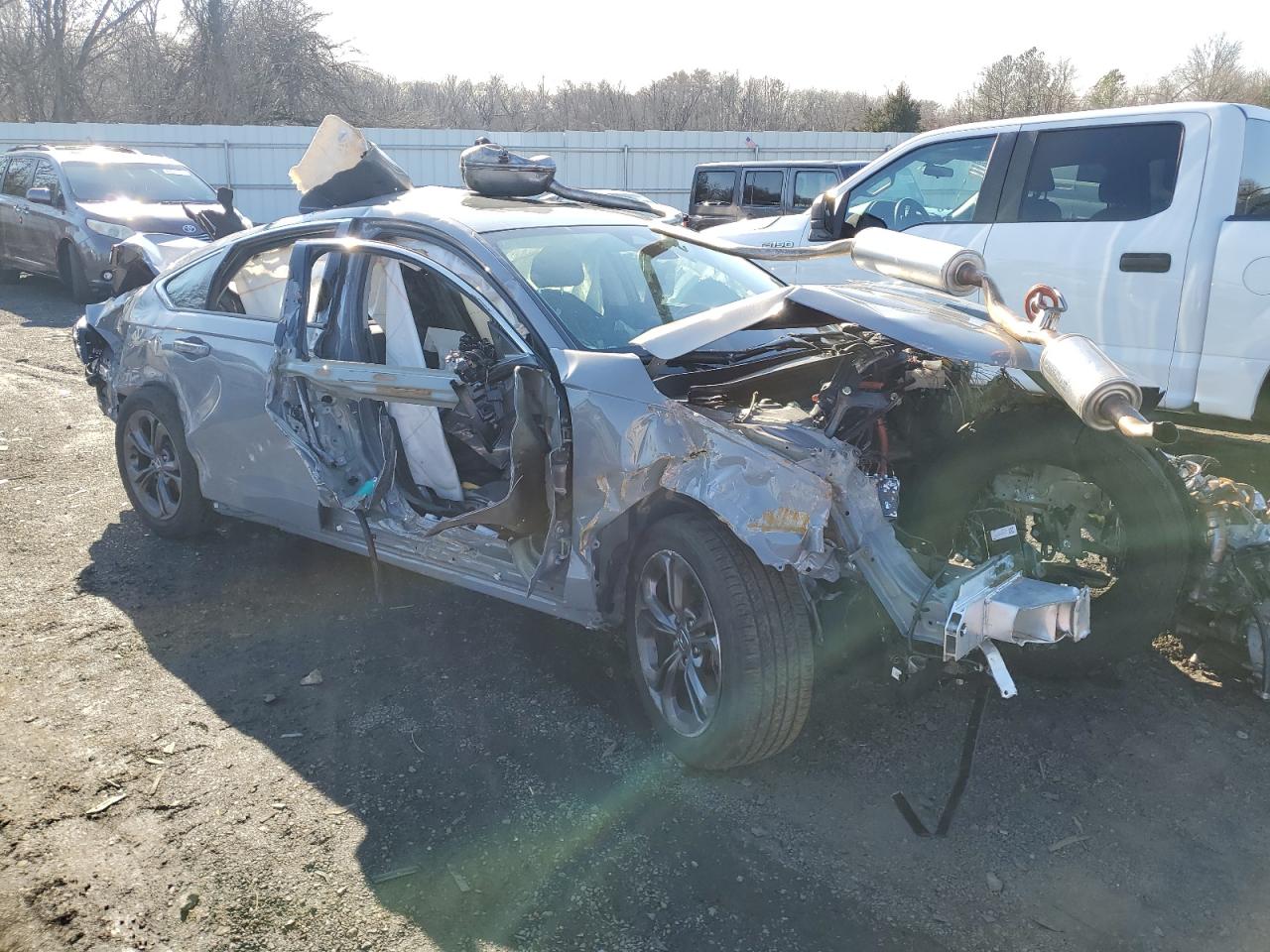 2024 Honda Accord VIN 1HGCY2F69RA059327 Copart auction photo, all over damage thumbnail 4