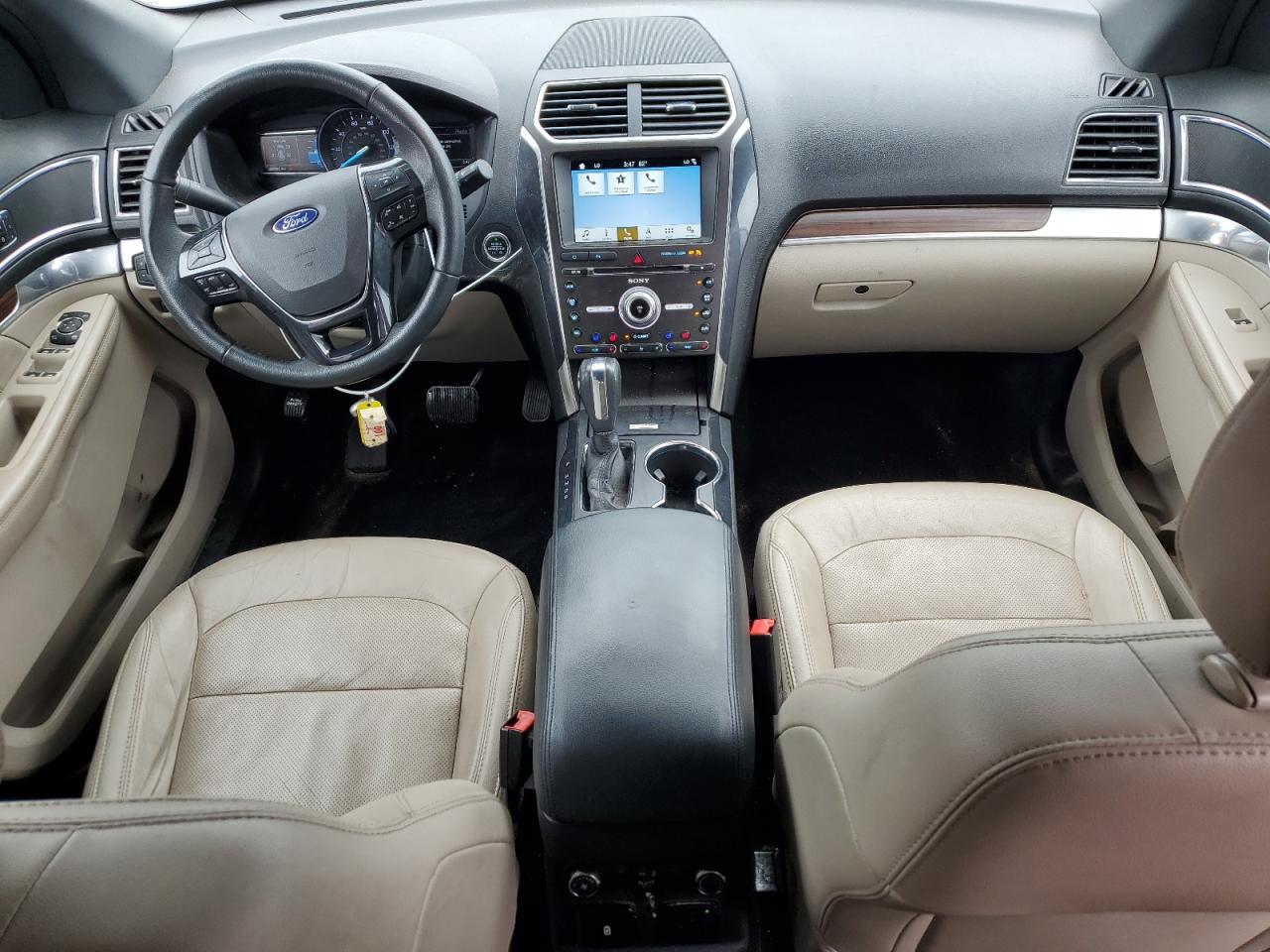 2018 Ford Explorer VIN 1FM5K7F82JGB15838 Copart auction photo, front end / side damage thumbnail 8