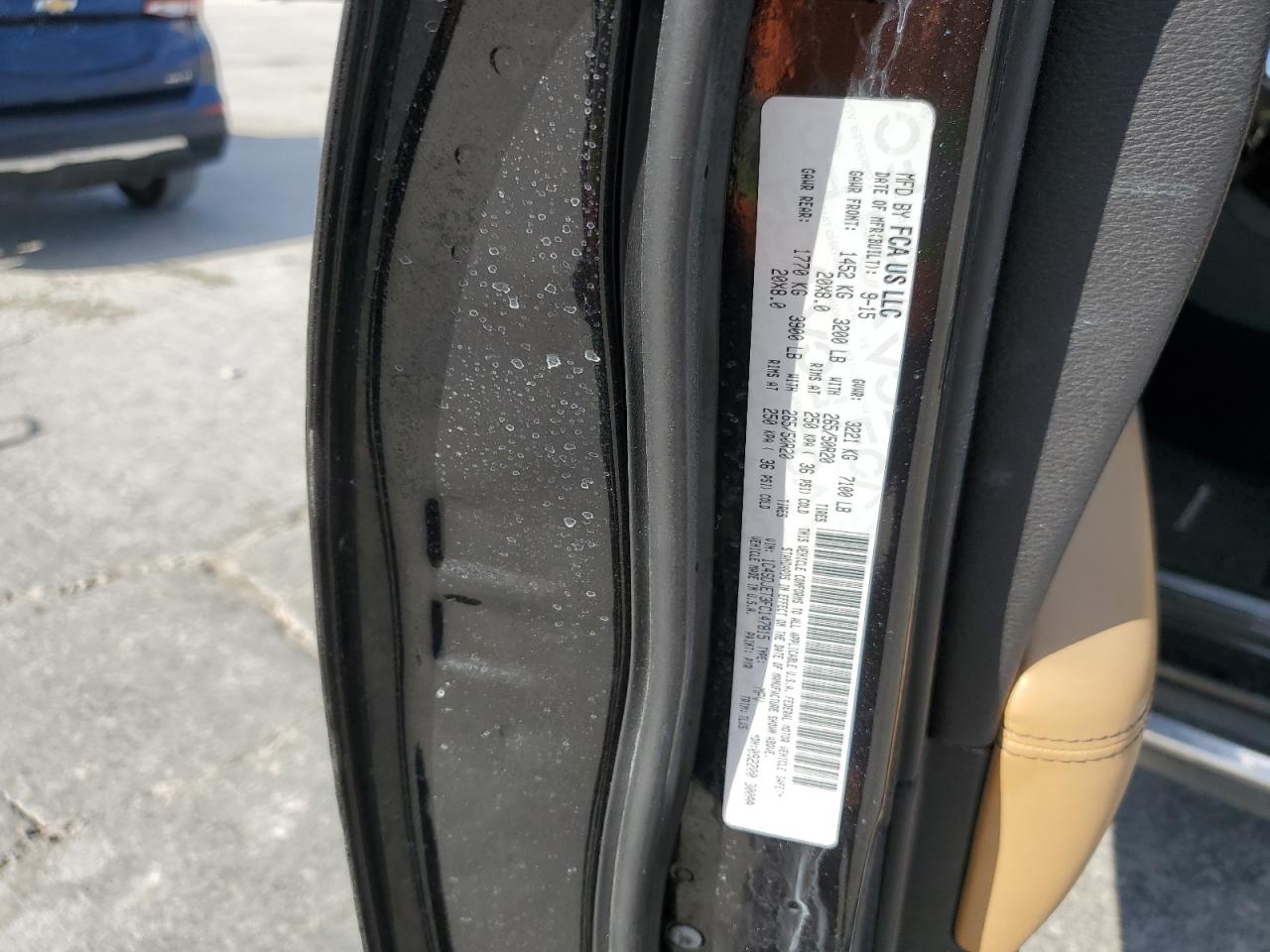 2015 Dodge Durango VIN 1C4SDJET3FC147815 Copart auction photo, front end / minor dent/scratches damage thumbnail 14
