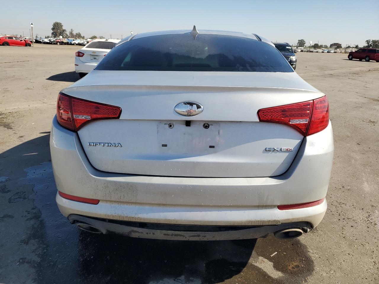 2013 KIA Optima VIN 5XXGN4A74DG193180 Copart auction photo, front end damage thumbnail 6