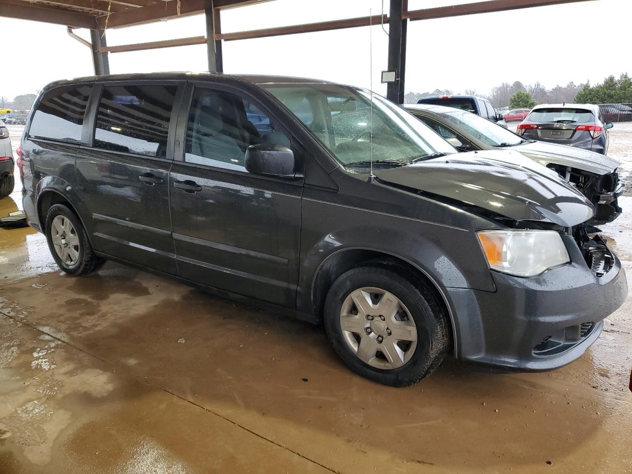 2012 Dodge Caravan VIN 2C4RDGBG9CR220777 Copart auction photo, front end damage thumbnail 4