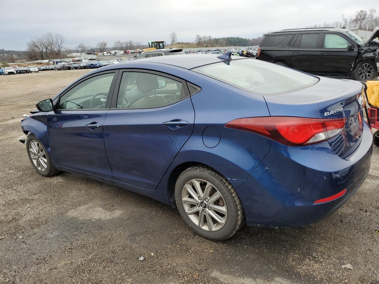 2016 Hyundai Elantra VIN 5NPDH4AE4GH652788 Copart auction photo, front end damage thumbnail 2