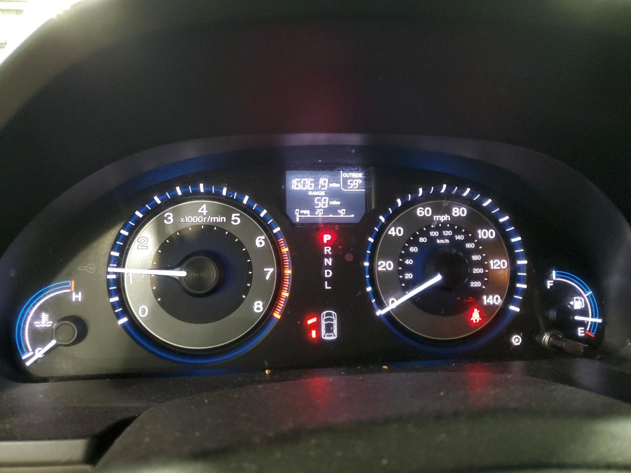 2012 Honda Odyssey VIN 5FNRL5H41CB092194 Copart auction photo, front end damage thumbnail 9