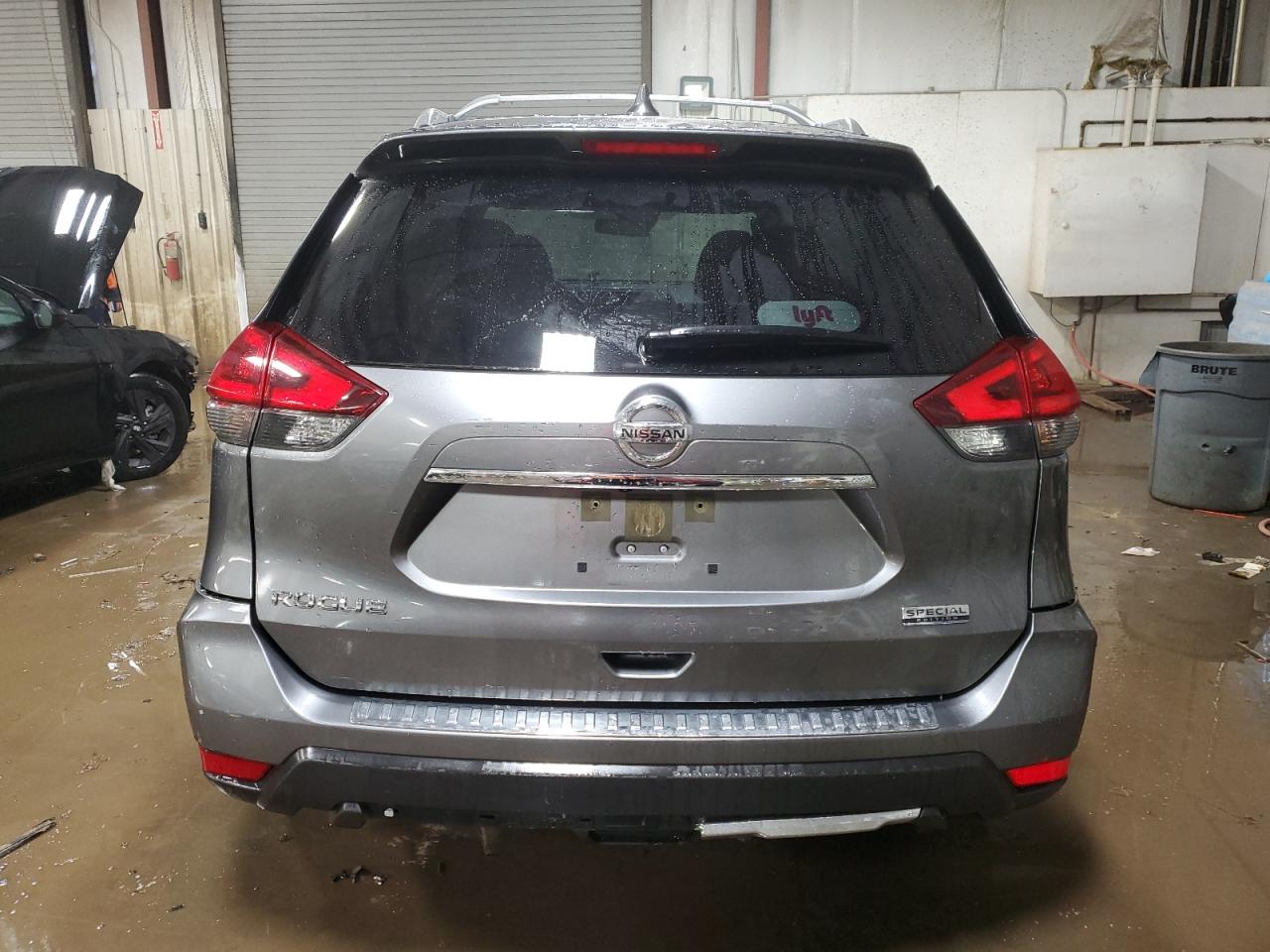 2020 Nissan Rogue VIN JN8AT2MT2LW007775 Copart auction photo, side / rear end damage thumbnail 6