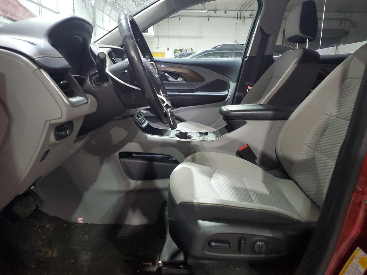 2019 GMC Terrain VIN 3GKALTEV0KL142196 Copart auction photo, side / front end damage thumbnail 7