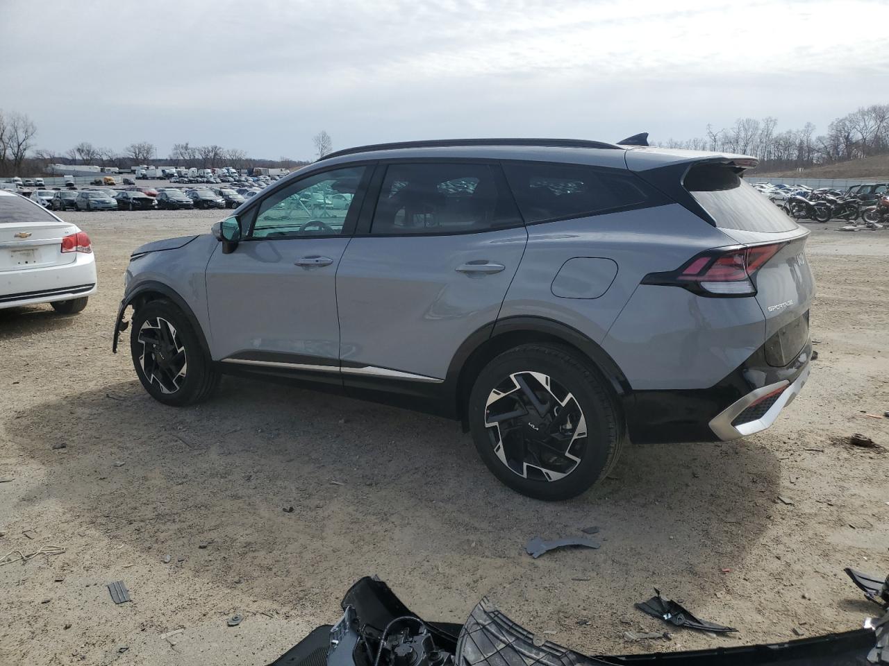2025 KIA Sportage VIN 5XYK5CDF8SG261397 Copart auction photo, front end damage thumbnail 2