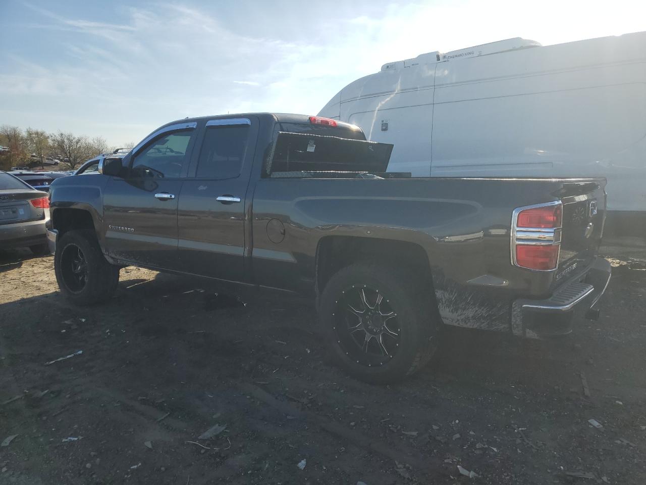 2014 Chevrolet Silverado VIN 1GCRCREH3EZ393433 Copart auction photo, all over damage thumbnail 2