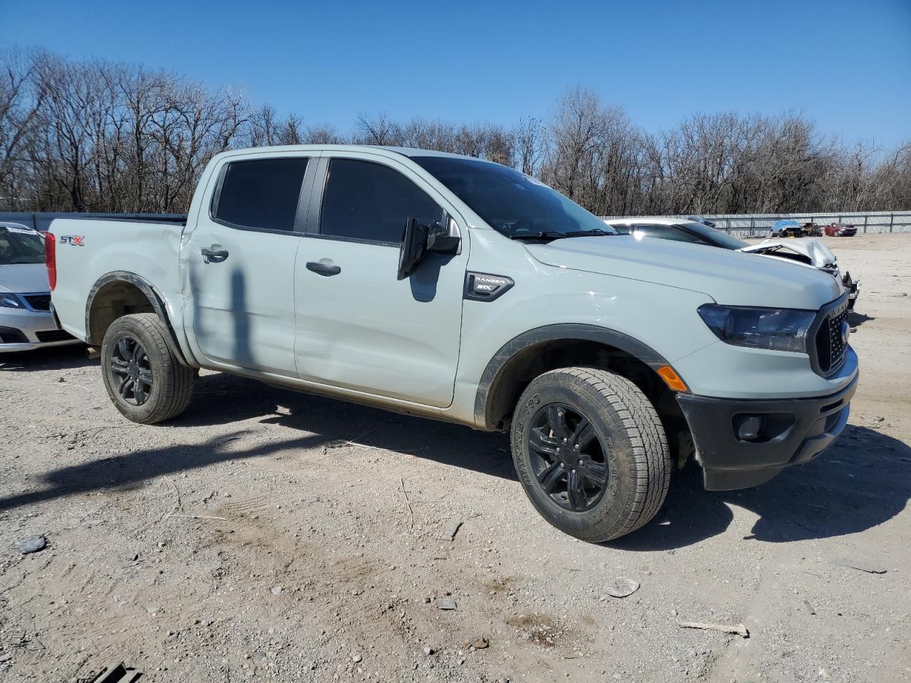 2023 Ford Ranger VIN 1FTER4EH9PLE19779 Copart auction photo, side / minor dent/scratches damage thumbnail 4