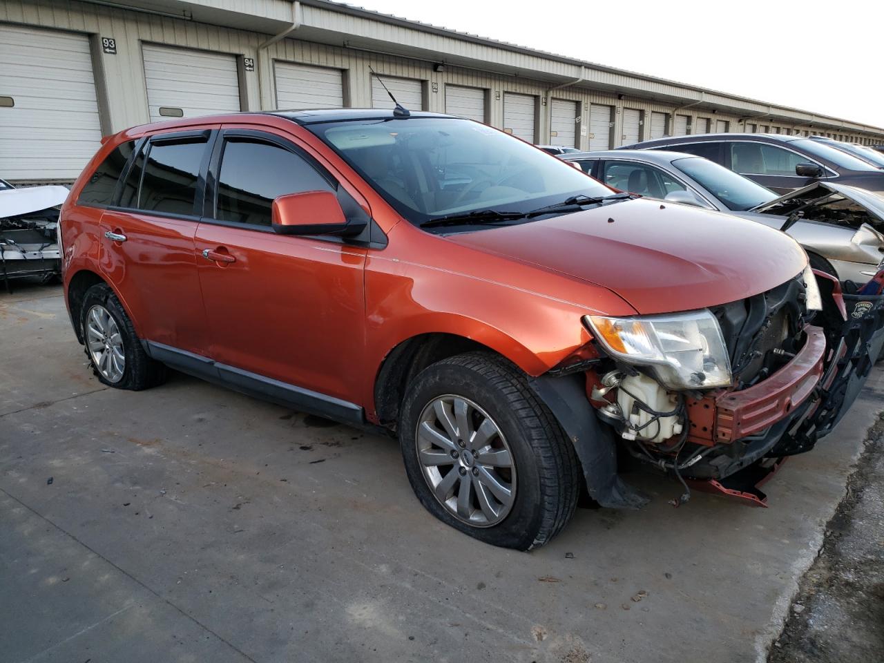 2007 Ford Edge VIN 2FMDK49C97BA88129 Copart auction photo, front end / rear end damage thumbnail 4