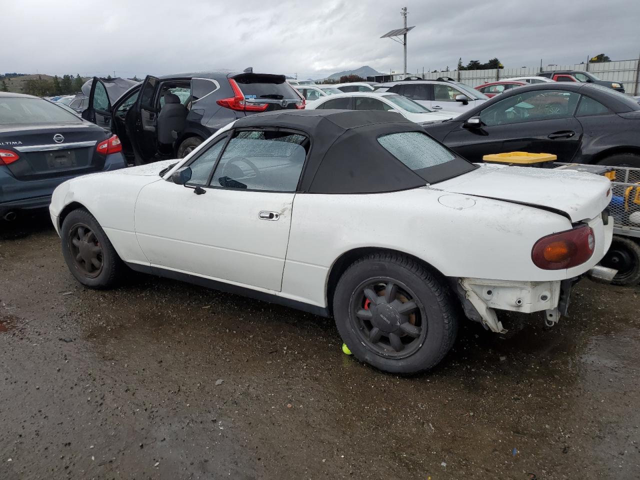 1992 Mazda MX-5 VIN JM1NA3516N1325114 Copart auction photo, rear end / front end damage thumbnail 2