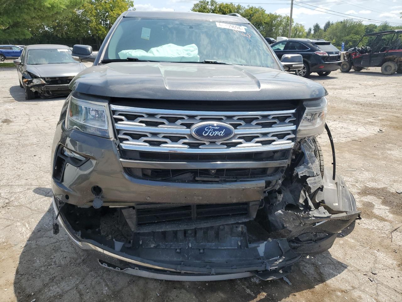 2018 Ford Explorer VIN 1FM5K8F83JGB45579 Copart auction photo, all over damage thumbnail 5