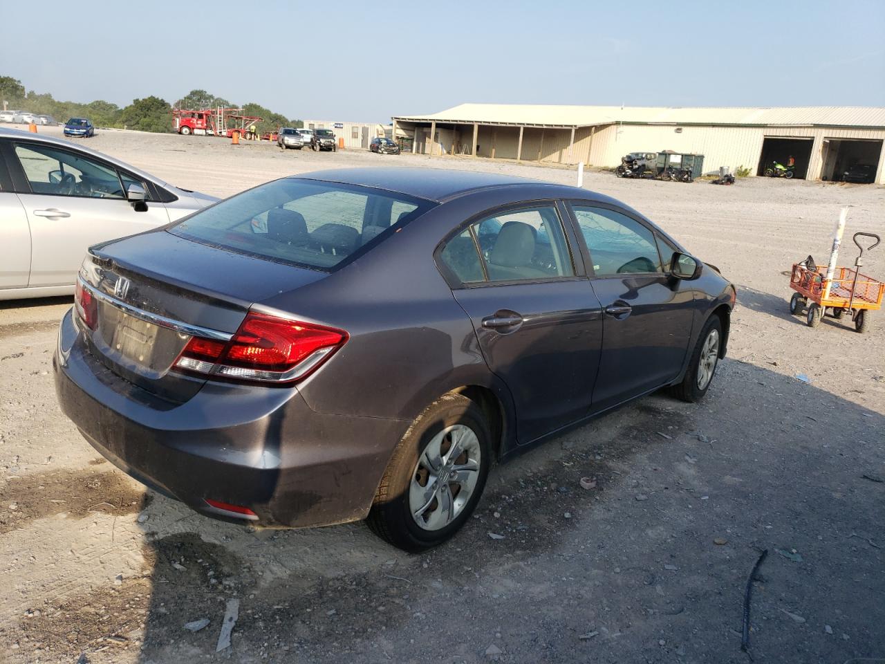 2015 Honda Civic VIN 19XFB2F5XFE057499 Copart auction photo, front end / minor dent/scratches damage thumbnail 3