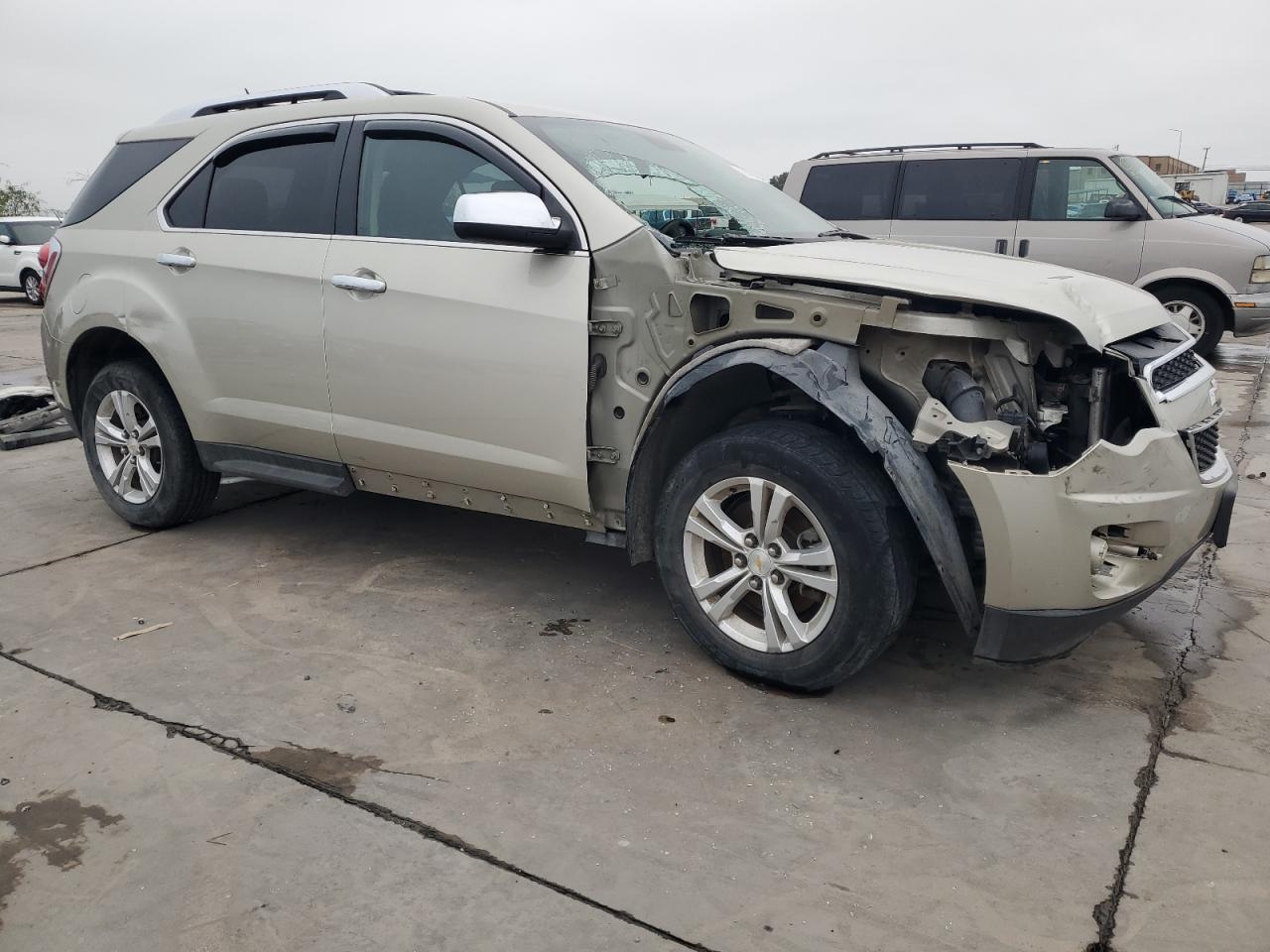 2015 Chevrolet Equinox VIN 2GNALAEK0F6424894 Copart auction photo, side / rear end damage thumbnail 4