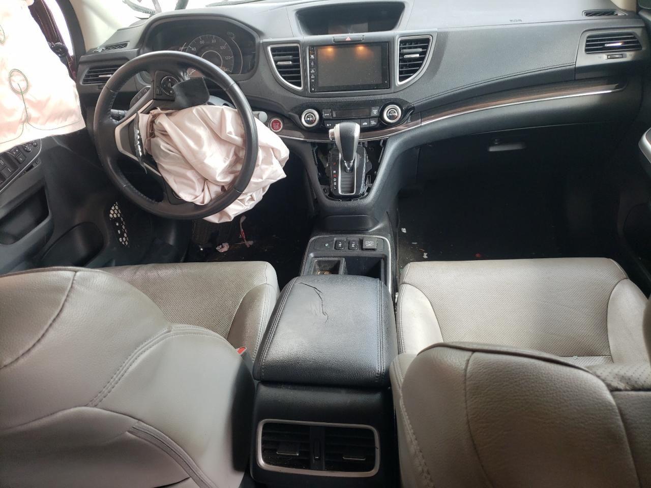2016 Honda CR-V VIN 2HKRM3H70GH554053 Copart auction photo, side / front end damage thumbnail 8